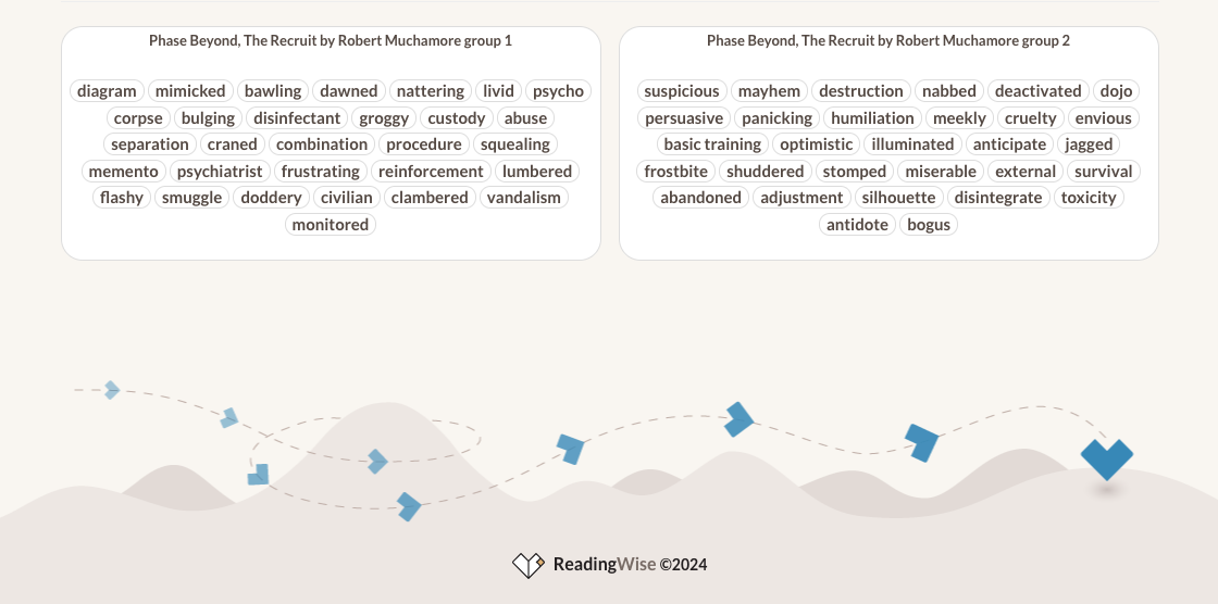  The Last Bear by Hannah Gold - Vocabulary